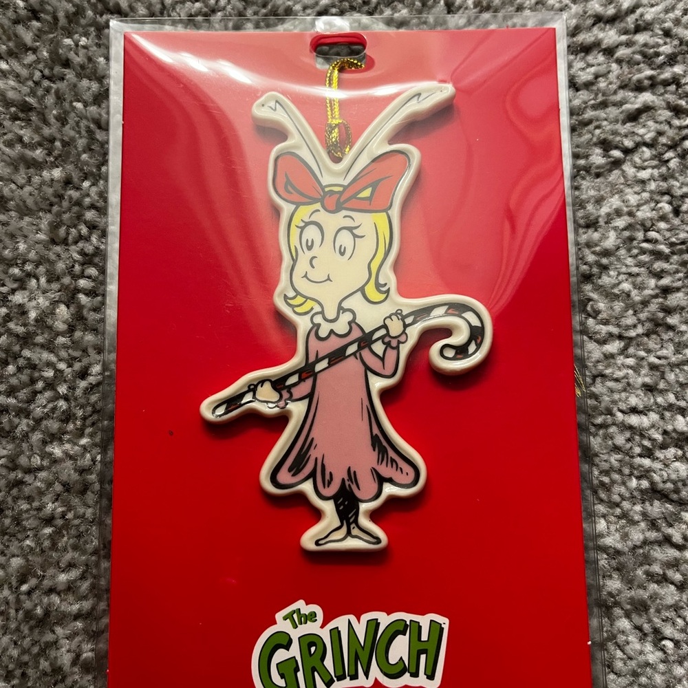 Lenox Green and Gold Ornament (Cindy-Lou)